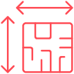 Icon illustrating a floorplan